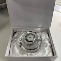 Orologio da tavolo Ottaviani in cristallo