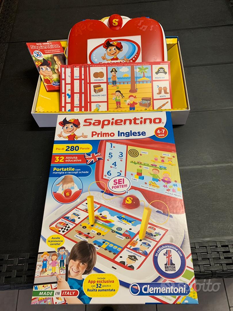 Sapientino primo inglese Clementoni 4-7 anni - Tutto per i bambini