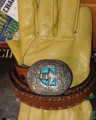 Guanti El Charro Nuovi Anni 80 Paninaro Tg L