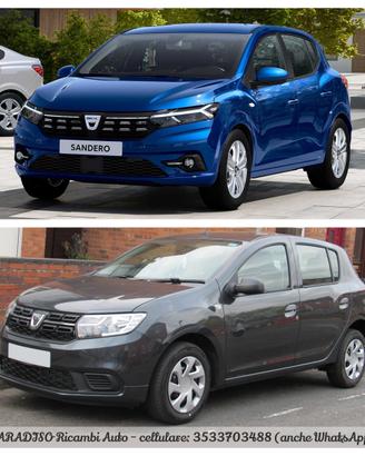 Ricambi dacia sandero 2012-2023