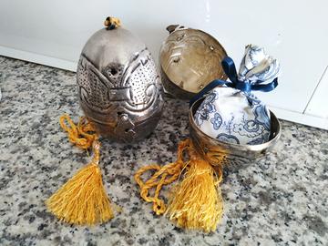 Uova decorative vintage 