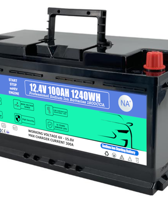 Batteria al Sale H2W 12.4V 100Ah 1240Wh 1800CCA