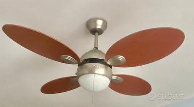 Lampadario con ventole.