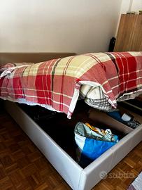 Letto Contenitore + Materasso 