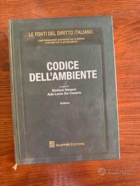 Codice dell'Ambiente – A cura di Nespor & Ramacci