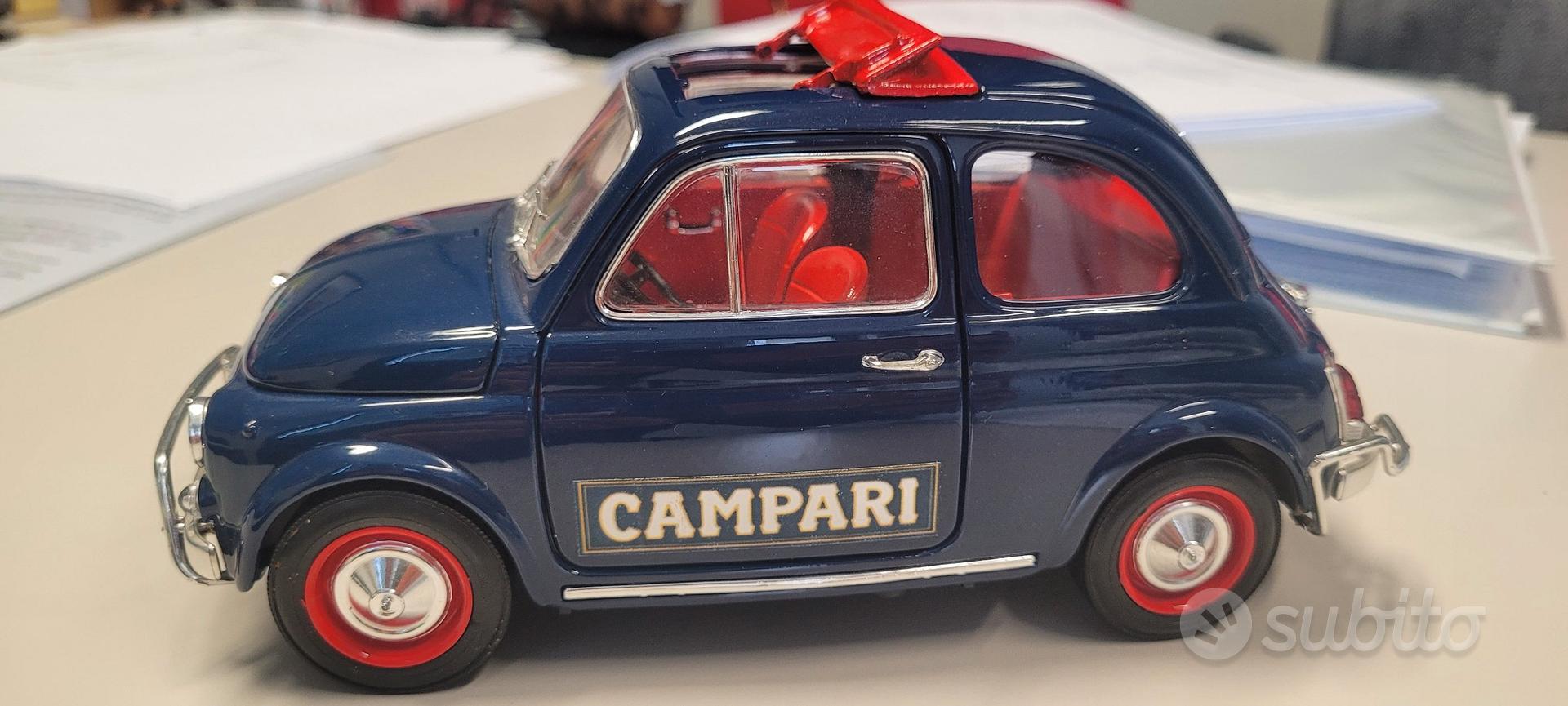未開封　Solido　1/16スケール　FIAT500 CAMPARI SOLIDO 8044 Scale 1/16 | FIAT 500 N 29 RALLY MONTECARLO 1965 RED