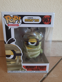 Funko Pop Minions Mummy Stuart NUOVO