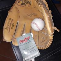 guanto da baseball in pelle vera, nuovo mai usato 