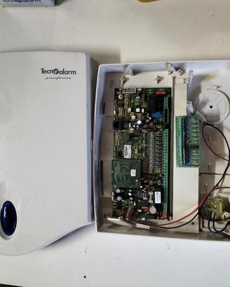 centralina completa tecnoalarm tp8/64