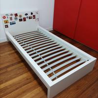 letto ikea singolo Testiera alta