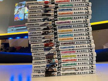 Tokyo Revengers manga volumi da 1 a 18