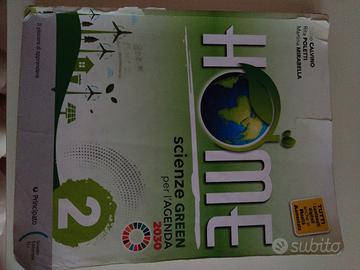 Home 2 libro di scienze scuola media in buone cond