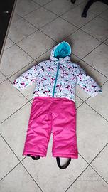 tuta sci bambina