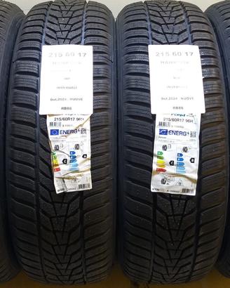 4 GOMME 215 60 17 HANKOOK RB86