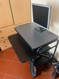 Mobile porta computer a rotelle