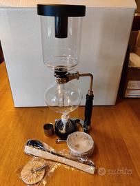 YUCHENGTECH Caffettiera a Sifone,Vetro,(600 ml)