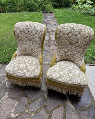 Set due poltroncine ‘800