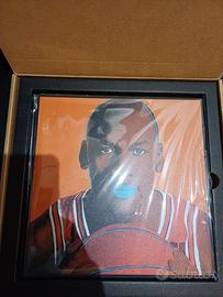 Quadro firmato numerato Michael Jordan iconapop