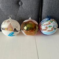 Palle di Natale in Vetro