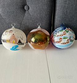 Palle di Natale in Vetro