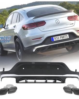 DIFFUSORE MERCEDES GLC C253 COUPE 19-22 LOOK AMG G