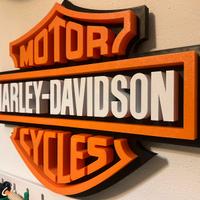 Insegna puzzle Harley Davidson