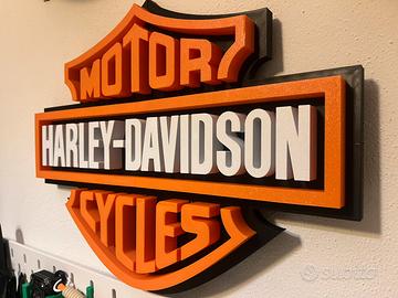 Insegna puzzle Harley Davidson
