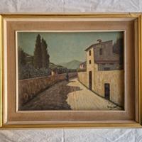 Due quadri a olio firmati “Terzani P.” – Toscana