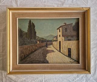 Due quadri a olio firmati “Terzani P.” – Toscana