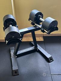 Selektor 2-32 kg + rastrelliera Lacertosus