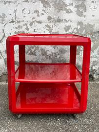 Carrello Kartell design Rosselli  anni 60