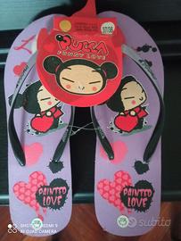 Infradito con leggera zeppa Pucca 37 38 nuove