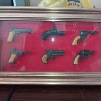 lotto 2vetrine-espositore miniature vintage anni70