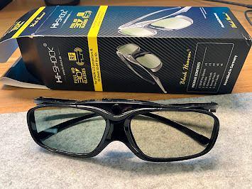 Occhiale 3D - Hi-Shock Black Heaven RF x Epson etc