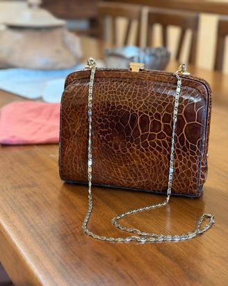 Borsa di vera pelle di Tartaruga