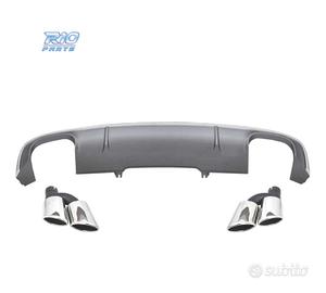 DIFFUSORE PER AUDI A4 SEDAN AVANT 16- SLINE TERMIN