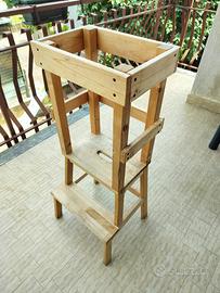 Sgabello montessori