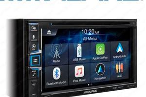 Alpine INE-W611DC per camper e truck Apple CarPlay