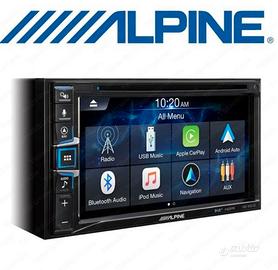Alpine INE-W611DC per camper e truck Apple CarPlay