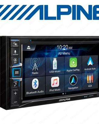 Alpine INE-W611DC per camper e truck Apple CarPlay