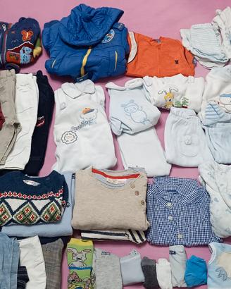 vestiti misti bambino 0-1 anno