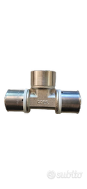 Raccordi a T Pressfitting COES con attacco femmina