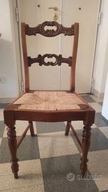 Set di 6 sedie antiquariato