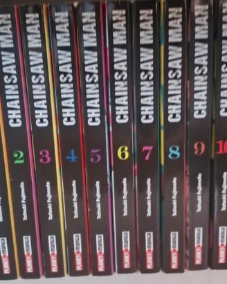 chainsaw man volumi 1-11