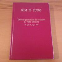 Kim Il Sung, Discorsi pronunciati all'estero 1976