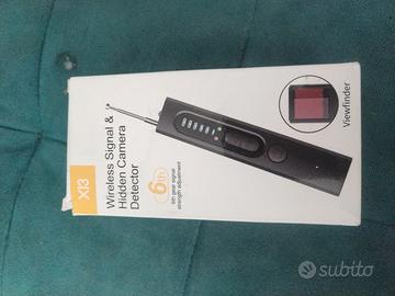 segnalatore telecamere e microspie 