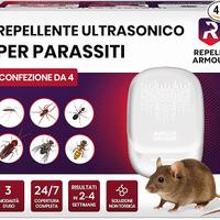 Repellente ultrasonico - conf. da 4