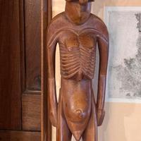 Scultura vintage dell’Isola di Pasqua
