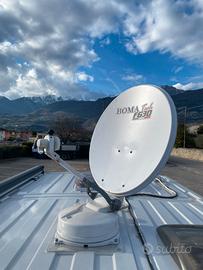 ANTENNA SATELLITARE F630 BOMA TECH + TV