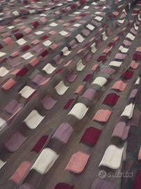 Tenda a velo design rombi semi-trasparente 340x285